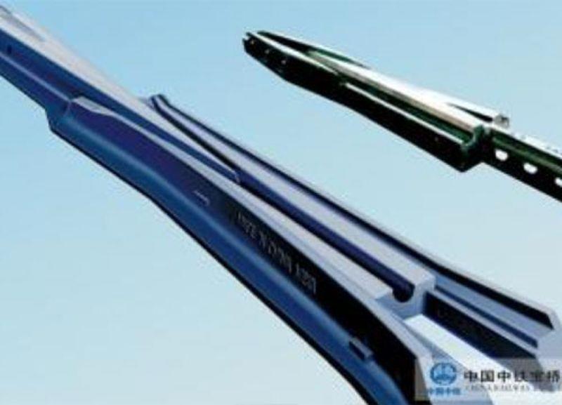 出口北美地区的高锰钢辙叉