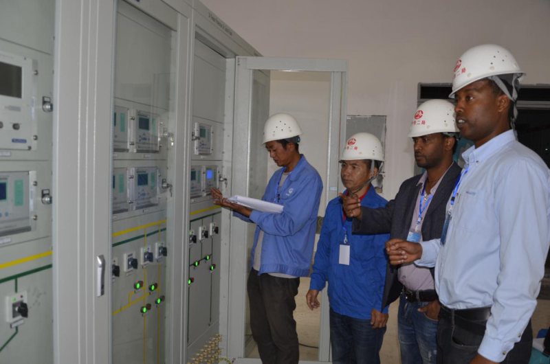 Guesses of Addis Ababa-Djibouti Railway Project Department